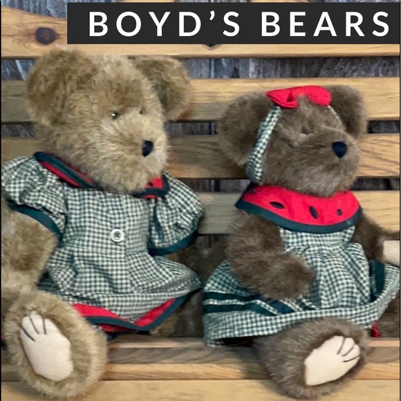 Boyds Bears, Melinda and Melanie McRind Plush
